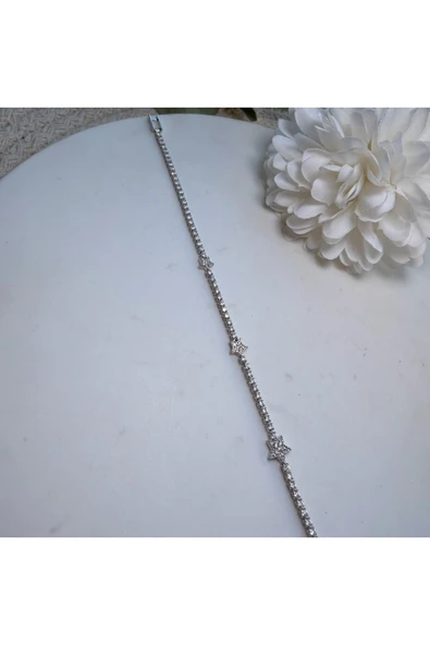 nesdesign Üç Yıldızlı Tamtur Bileklik (17 cm) - Resim 2