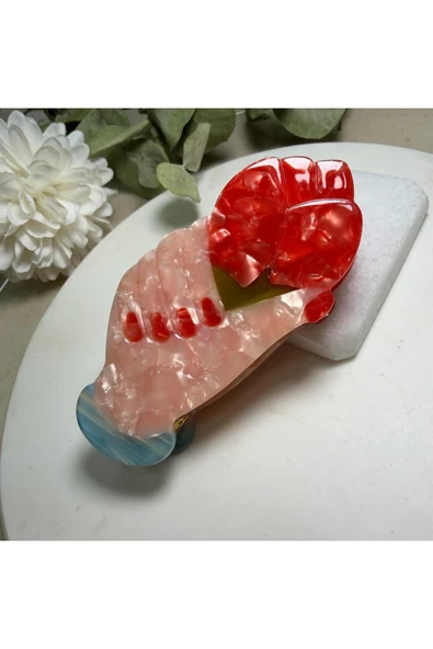 nesdesign Kırmızı Ojeli El Toka ürün görseli 1