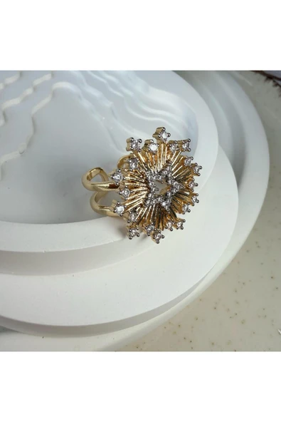 nesdesign Yıldız Konfeti Ayarlanabilir Yüzük - Resim 3