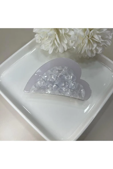 nesdesign Kalp Kemik Toka - Beyaz ürün görseli 1