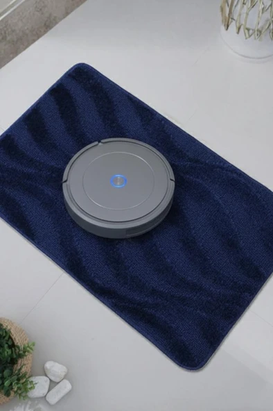 Maldiv/Maldives Model Lüks Banyo Paspası Halısı 50x80 cm - Kaymaz Taban 11 mm Kalın %100 Polipropilen - Resim 11