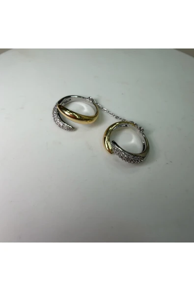 nesdesign Çiftli Kavis Yüzük - Resim 3