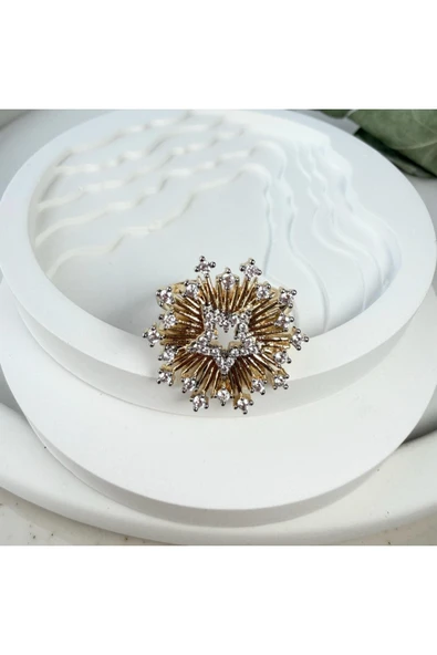 nesdesign Yıldız Konfeti Ayarlanabilir Yüzük - Resim 2