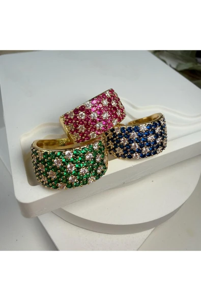 nesdesign Pembe Ayarlanabilir Yüzük - Resim 4