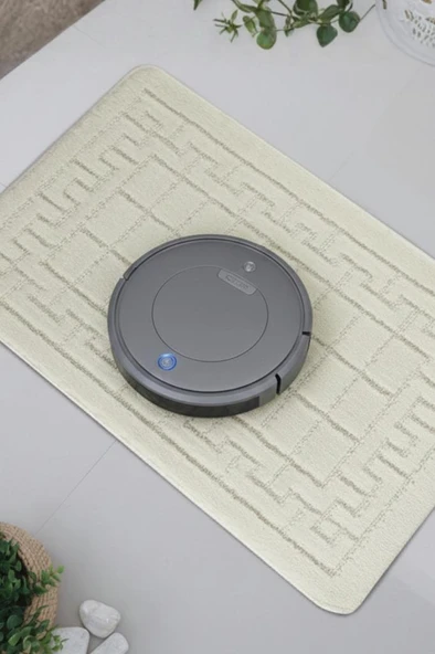 Maldiv/Maldives Model Lüks Banyo Paspası Halısı 50x80 cm - Kaymaz Taban 11 mm Kalın %100 Polipropilen - Resim 10