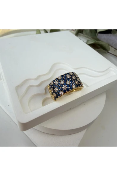 nesdesign Lacivert Ayarlanabilir Yüzük - Resim 2