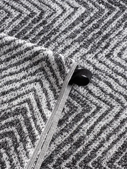 Pamuk Tekli Havlu Jakarlı Karna Premıum Alvaro - 70 x 140 - Resim 7