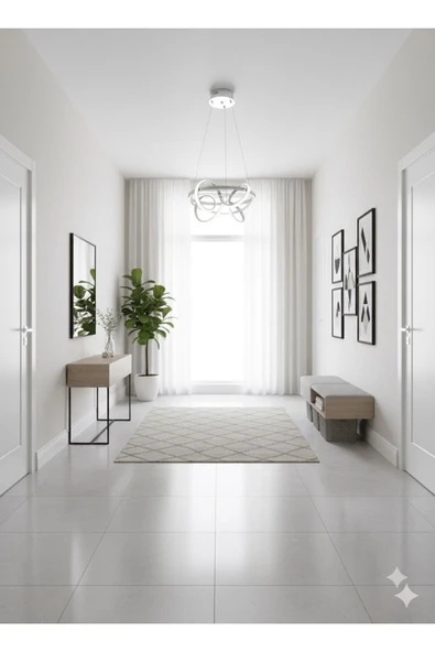 IŞILTI KUGU 30 CM SARKIT KROM ürün görseli 1