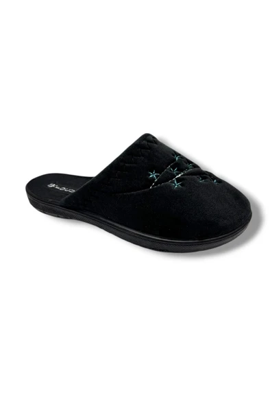 Focux 218-26 Yıldız Çiçek Desenli Kadın Ev Terlik 37-41 ürün görseli 1