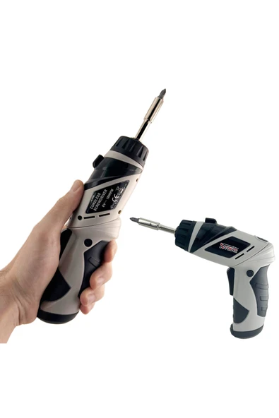 Coverzone Kablosuz Tornavida 6V, 180RPM, LED Işıklı, Katlanabilir Gövde, İleri-Geri Fonksiyonlu | KCS-616 - Resim 7