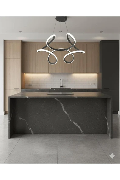 IŞILTI DRONE SARKIT ANTRASİT - Resim 2