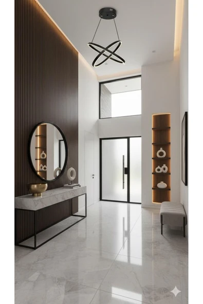 IŞILTI VİRA 2'Lİ 30X30 SARKIT - Resim 2