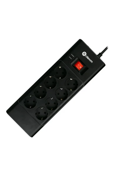 Dexim Sp08dg 8port Akım Koruyucu Priz - Dcp008 - Resim 4