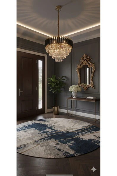 IŞILTI LARA 50 CM SİYAH-GOLD - Resim 2