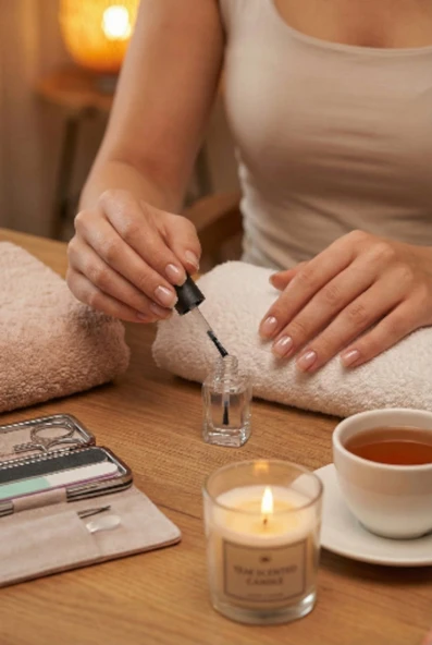 Girist Gabrini 3D Şeffaf Oje – Parlak Transparan Cila, Flat Brush Kolay Sürüm ürün görseli 1