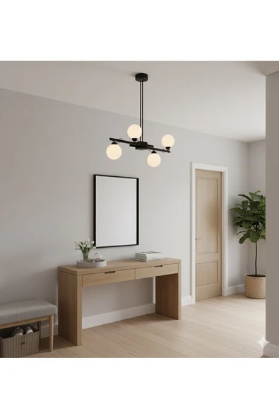 IŞILTI DURU 4'LÜ AVİZE - Resim 4