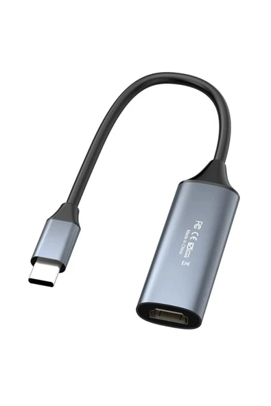 Coverzone USB-C 4K Capture Kartı - 30Hz, 2.0 Type-C Görüntü Yakalama Adaptörü, Oyun ve Yayın İçin - Resim 5