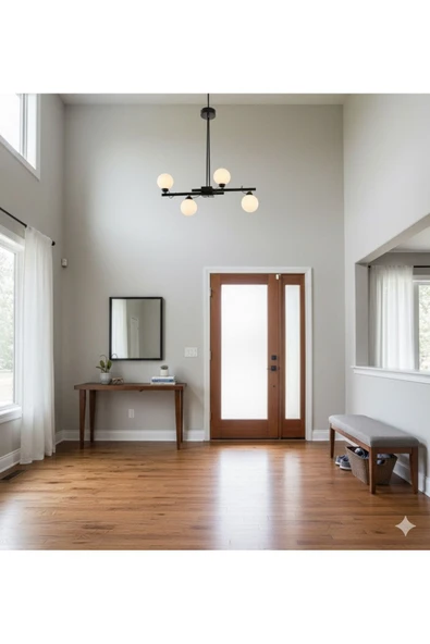 IŞILTI DURU 4'LÜ AVİZE ürün görseli 1