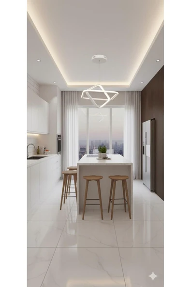 IŞILTI VİRA 2'Lİ KARE 30X30 sarkıt - Resim 3