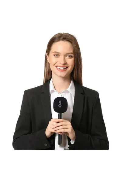 Coverzone 2TX Kablosuz Mikrofon - El ve Yaka Tipi, 50m, 2.4GHz, Tak-Çalıştır, Röportaj & Canlı Yayın - Resim 4