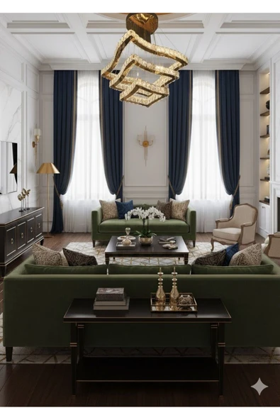 IŞILTI kristal taşlı 3 katlı ürün görseli 1