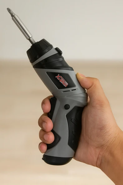 Coverzone Kablosuz Tornavida 6V, 180RPM, LED Işıklı, Katlanabilir Gövde, İleri-Geri Fonksiyonlu | KCS-616 - Resim 6