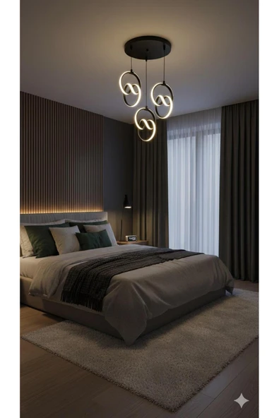 IŞILTI İMZA 3'LÜ SARKIT 3 RENK YANAR - Resim 2