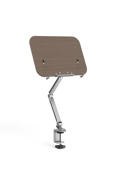 Coverzone Kitap Tutucu Stand Ayarlanabilir ve Tablet Standı 360° Döner Kollu Ergonomik Tasarım HR026 - Resim 4