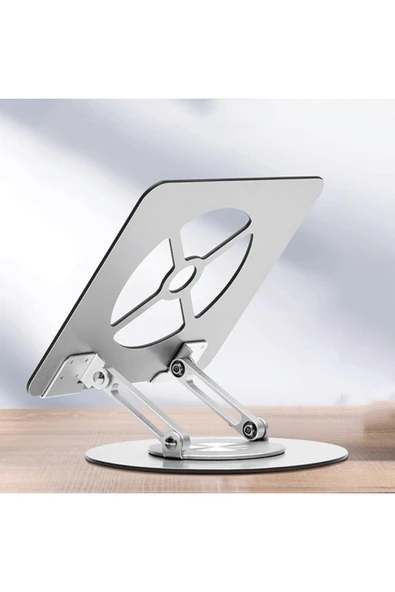 Coverzone X2 Katlanabilir Laptop Standı - Alüminyum Alaşım, 11-17 inç, Portatif, Dayanıklı, Rahat Kullanım - Resim 3