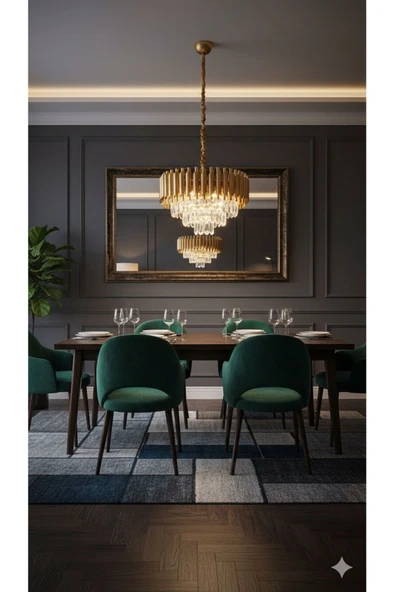 IŞILTI LARA 60 CM SARI YALDIZ ürün görseli 1