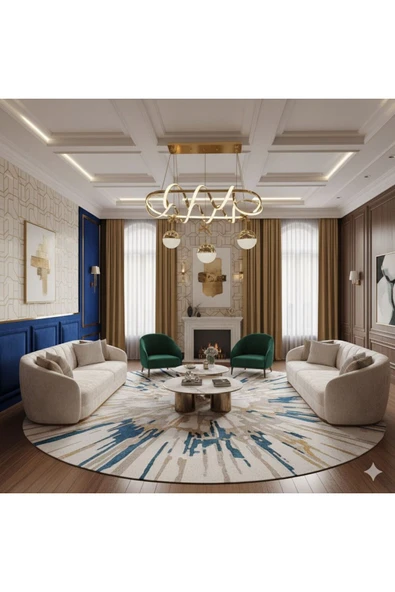 IŞILTI KUĞU YEMEK MASASI - Resim 3