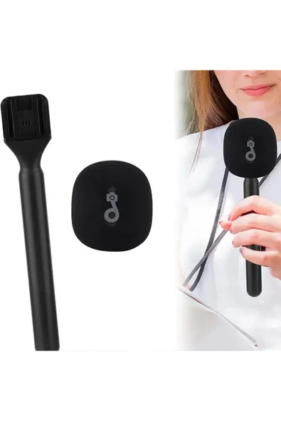 Coverzone 2TX Kablosuz Mikrofon - El ve Yaka Tipi, 50m, 2.4GHz, Tak-Çalıştır, Röportaj & Canlı Yayın - Resim 5