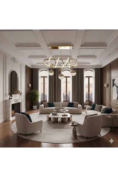 IŞILTI KUĞU YEMEK MASASI - Resim 4