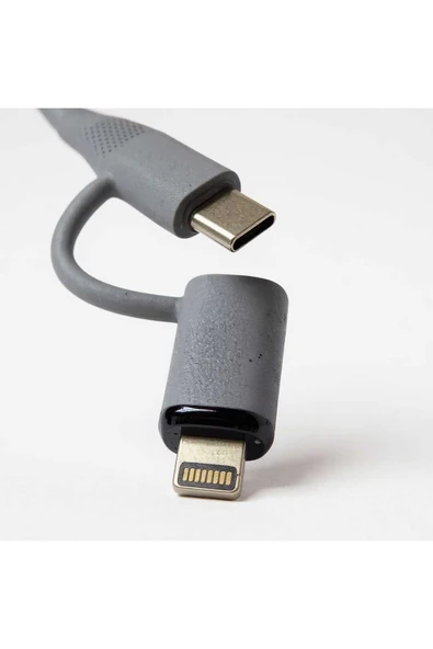 Coverzone Type-C + Lightning 3.5mm Kablo 100cm, Araba, Kulaklık, Ev Ses Ekipmanları ile Uyumlu | SX-151 - Resim 5