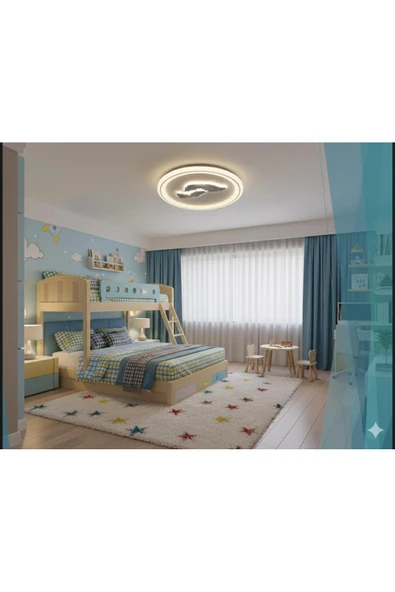 IŞILTI Tüy 50 cm ledli profonyer ürün görseli 1