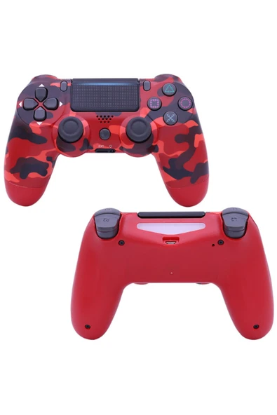 Coverzone Gamepad Ps 4 Joystick Kablosuz Titreşimli Oyun Kolu Kamuflaj Serisi 1 Adet - Resim 4