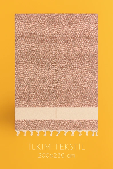 cs ilkim %100 Pamuk Çift Kişilik Tek Pike ürün görseli 1