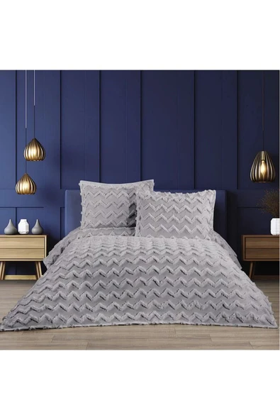 cs ilkim Cotton Collection Çift Kişilik Pike Takımı Zebra ürün görseli 1