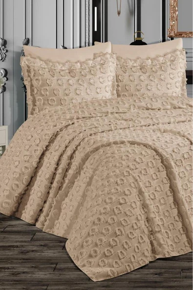 cs ilkim Cotton Collection Çift Kişilik Pike Safir ürün görseli 1