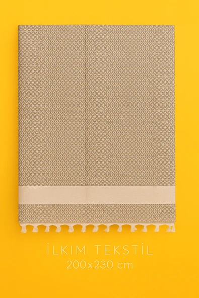 cs ilkim %100 Pamuk Çift Kişilik Tek Pike ürün görseli 1