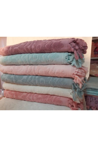 Bersay Saçaklı El Havlusu 6 Adet ürün görseli 1