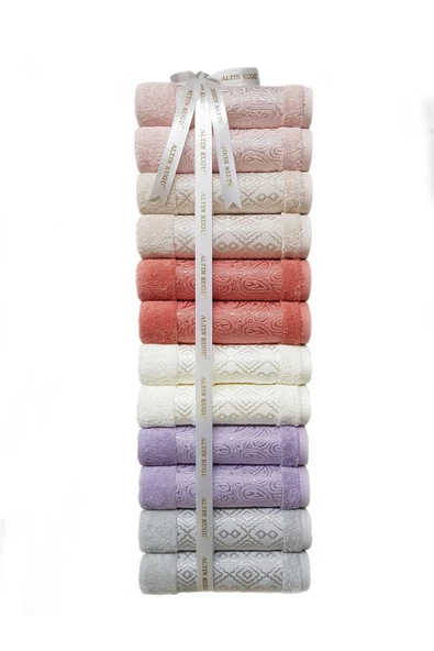 Özdilek Dory Yüz Havlusu 12 Adet-6 Renk- 50x80 Cm ürün görseli 1