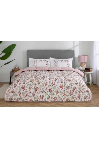 Özdilek Çift Kişilik Uyku Seti Beyaz Fresa Rosa ürün görseli 1