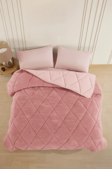 cs ilkim Naturaé Çift Kişilik Lüx Wellsoft Yorgan Çift Taraflı 195 X 215 - Resim 2