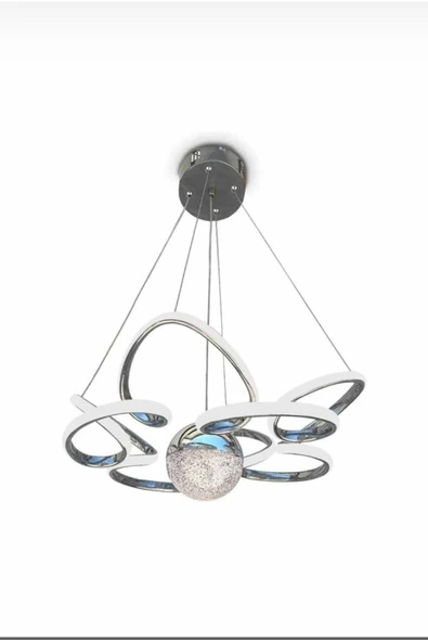 Bohem Aydınlatma BOHEM AYDINLATMA Kelebek Modern 3 Renk Salon Avize Toplu Led Avizeler - Resim 2