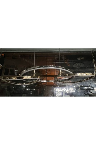 Bohem Aydınlatma LQ148 Modern/Lüks Avize 3 Renk Led Beyaz/Sarı/Gün ışığı - Resim 4