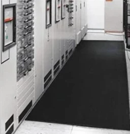 10KV 2MM Yalıtkan İzole Halı Paspas TSE Belgeli 100*500 Cm Siyah Renk - Resim 4