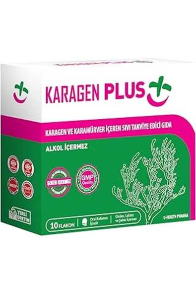 U Health Karagen Plus Şurubu Flakon 10Lu ürün görseli 1