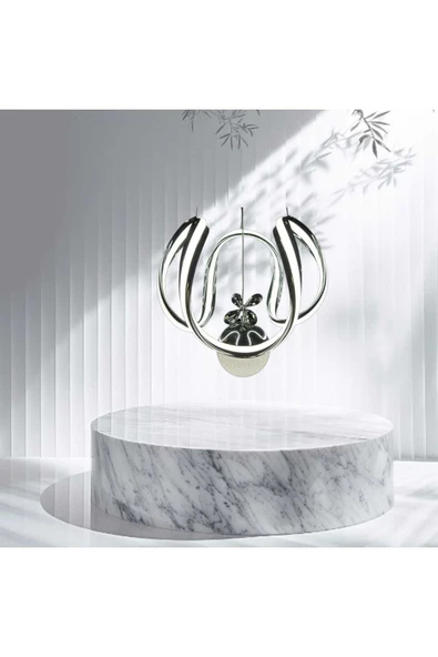 Bohem Aydınlatma Bohem Avize Ahtapot Model Tek Top Çift taraf 3 Renk LED Modern Avize ürün görseli 1