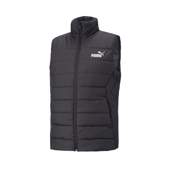 Erkek Günlük Yürüyüş Yelek Ess Padded Vest Black 84893901 - Resim 5